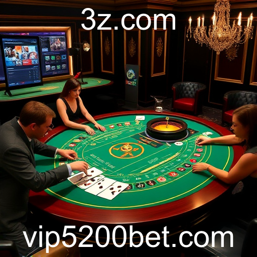 A Emoção dos Jogos de Cassino ao Vivo no 5200bet